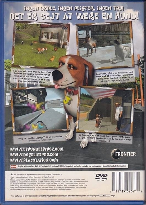 Dogs Life - PS2 (B Grade) (Genbrug)